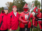 Francis and Robert Barchi with the Scarlet Knight